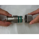 Gas tube coupling